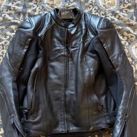 Giubbotto da moto in pelle alpinestars