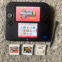 Nintendo 2ds edizione MARIO BROS + 4 giochi