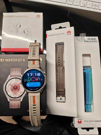 huawei Watch GT 6 con cinturini e auric originali