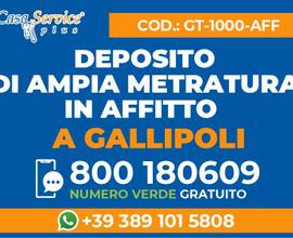 Deposito di Ampie Dimensioni Gallipoli