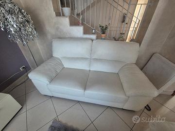 Coppia Divani Poltronesofà in VERA PELLE