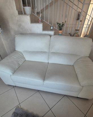 Coppia Divani Poltronesofà in VERA PELLE