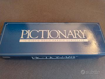 Pictionary gioco da tavolo vintage