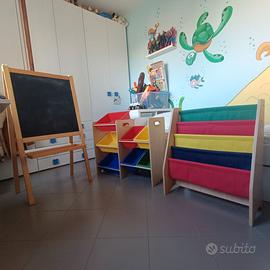Mobiletti porta giochi KidKraft + libreria frontal