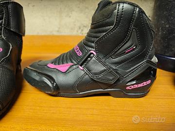 scarpe moto donna basse 