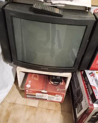televisore tubo catodico sony