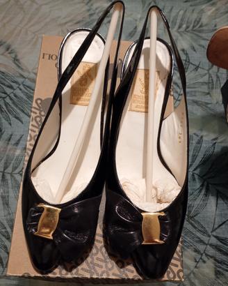 scarpa donna nero lucido ROMANO ROMAGNOLI
