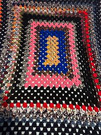 Coperta matrimoniale grande fatta a mano