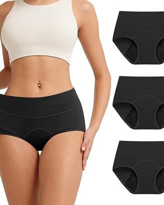 3 paia - Mutande Mestruali Donna Cotone - Nuove