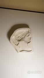 Antico calco in gesso di figura femminile XX Sec