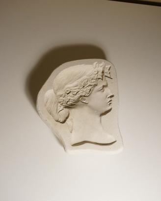 Antico calco in gesso di figura femminile XX Sec