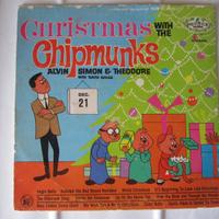 Disco vinile 33 giri vintage canzoni natale bambin