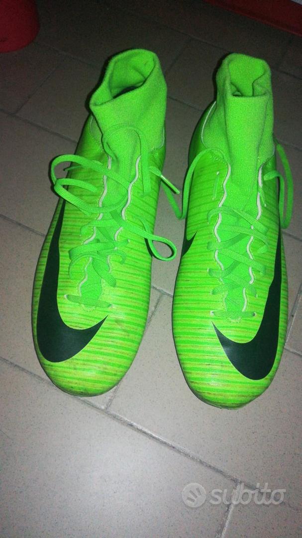 Scarpe da Calcio Nike Mercurial Taglia 41 Verde Abbigliamento e Accessori In vendita a Napoli