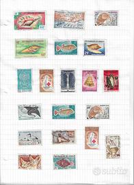 Costa Francese di Somali - lotto francobolli