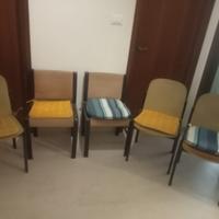5 sedie robuste - 40€ tutte - ritiro immediato