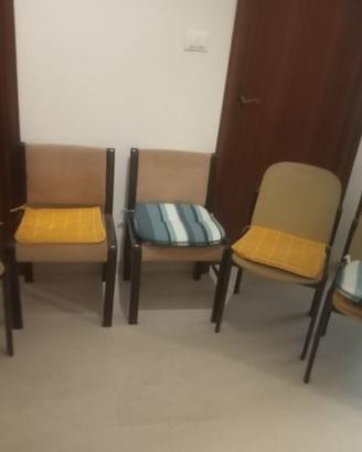 5 sedie robuste - 20€ tutte - ritiro immediato