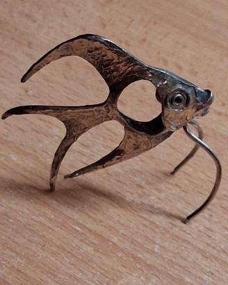 Pesce in argento 800