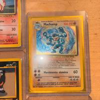 Machamp set base prima edizione Pokemon