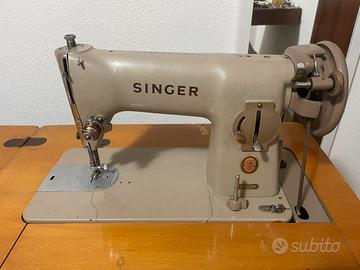 Macchina da cucire SINGER 191M vintage con mobile