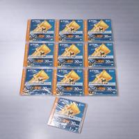 Lotto 10 Mini DVD-RW TDK ScratchProof 1.4GB 30 Min