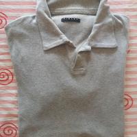 Polo colore grigio marca Sisley taglia M