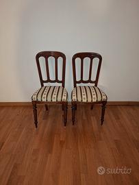 Sedie in legno antiche