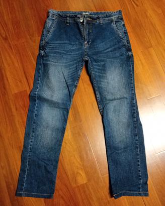Jeans uomo tasca America Uvaspina taglia 48 