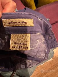 Pantaloni di tela elasticizzati