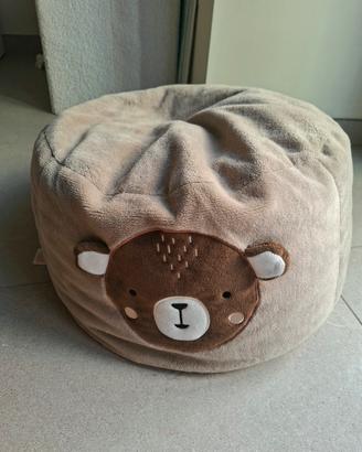 pouf morbido seduta per bambini