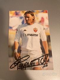 Foto autografata Francesco Totti
