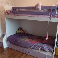 Letto a castello in legno