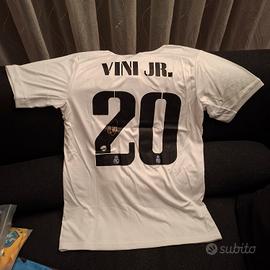 Maglia Real Madrid Vini Jr autografata con COA