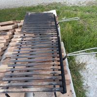 griglie barbecue portalegna per braci