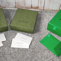 set scatoline Gucci e Bottega Veneta 