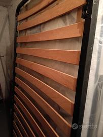 rete a doghe, spalliera e materasso 