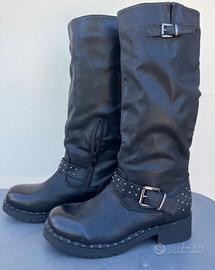 stivali gamba alta ,donna 38