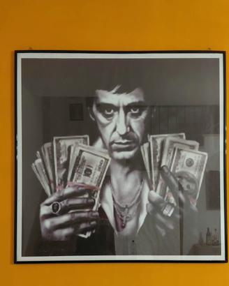 Quadro con stampa Scarface