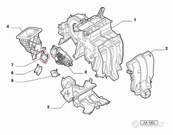 Motorino Riscaldamento Giulietta 50521923
