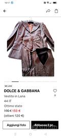 Completo: giacca, pantalone, gilet Dolce e Gabbana
