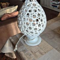 Pumo pugliese artigianale - lampada da tavolo 