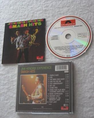 JIMI HENDRIX EXPERIENCE SMASH HITS 1st Polydor CD