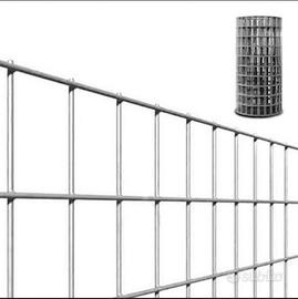 25MT Rete Elettrosaldata Zincata 75x75, H 1,50MT