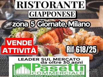 RISTORANTE Giapponese adiacente piazza 5 giornate