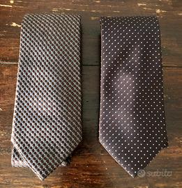 Cravatte eleganti in pura seta