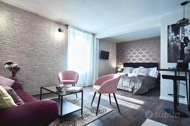 Open-space con terrazzo a Bergamo