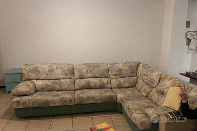 DIVANO ANGOLARE 5 POSTI 3x2m - SMONTABILE