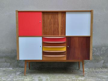 Credenza Highboard anni 60