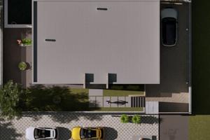 Villa ultramoderna a Parete