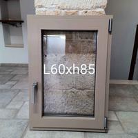 finestra in alluminio 60x85