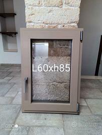 finestra in alluminio 60x85